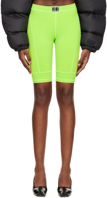 Shorts VETEMENTS VTMNTS Patch Bike Shorts Grøn | VL14AT400E, 0