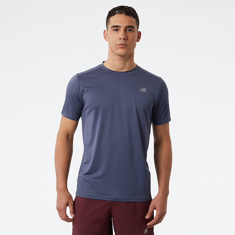 T-shirt New Balance T-shirt Mørkeblå | MT11205THN, 0