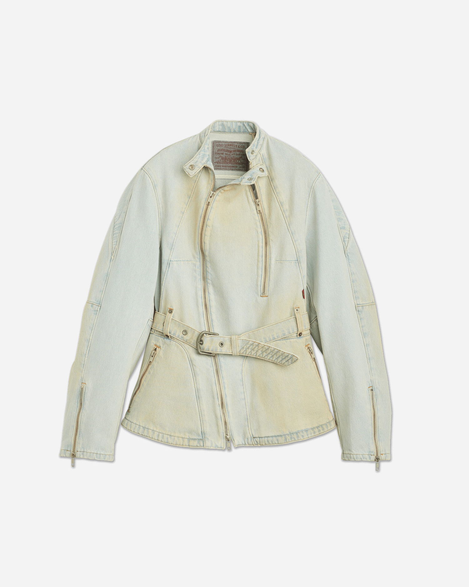Jakke KIKO KOSTADINOV Levi's Carina Waisted Jacket Blå | 003IR0001  2, 1