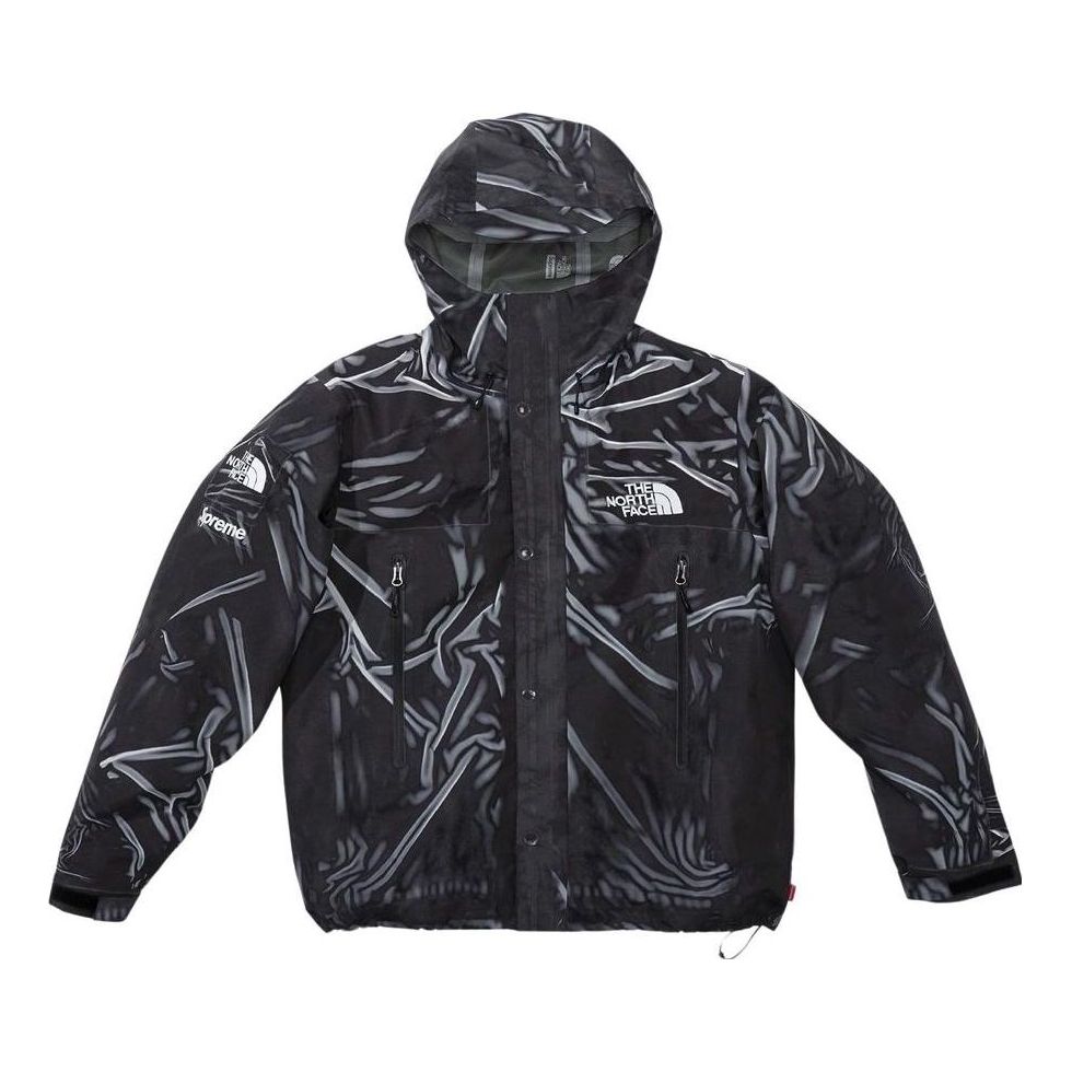 Bomberjakke Supreme Supreme x The North Face Printed Taped Seam Shell Jacket Sort | SUP-SS23-080, 0
