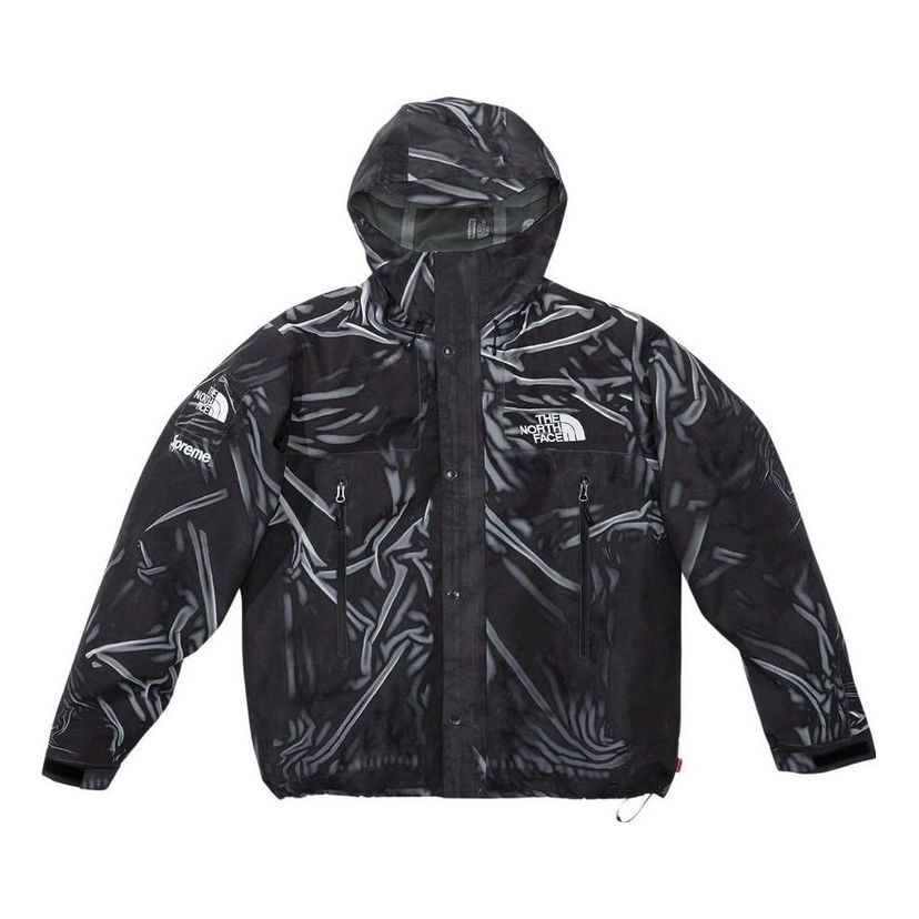Bomberjakke Supreme Supreme x The North Face Printed Taped Seam Shell Jacket Sort | SUP-SS23-080