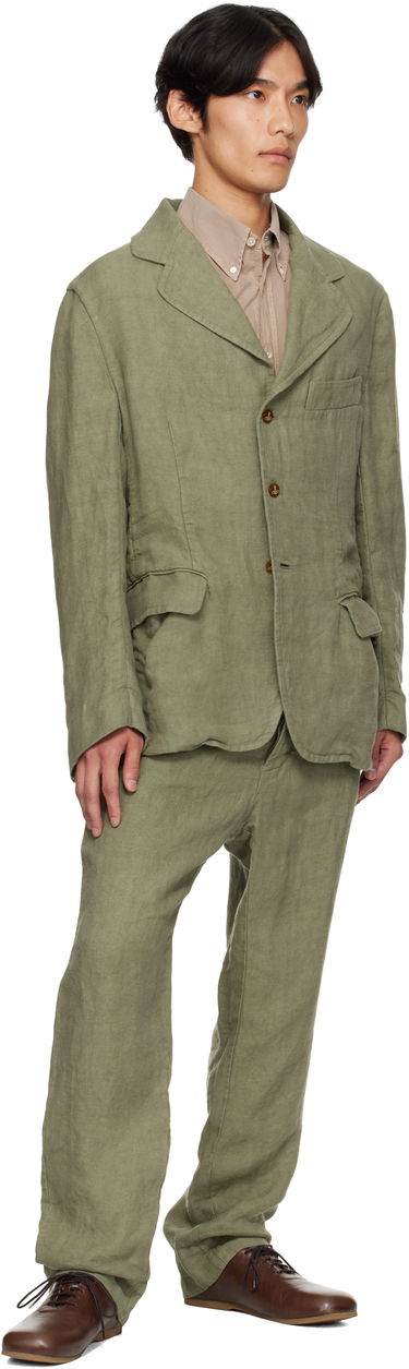 Bukser Vivienne Westwood Vivienne Westwood Cruise Cropped Trousers Grøn | 2F01000L-W012E-, 3