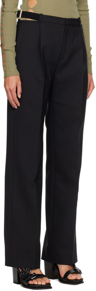 Bukser Dion Lee Safety Slider Black Trousers Sort | C2154P23, 1