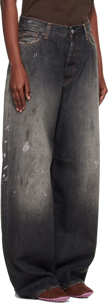 Jeans Acne Studios Acne Studios 2023 Wide Leg Jeans Sort | C00089-, 1