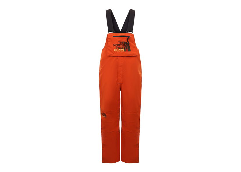 Jumpsuit Gucci The North Face x Overalls Orange Rød | 663768 ZAHTL 6677