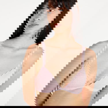 Bh CALVIN KLEIN Triangle Bra Lyserød | QF6199E TH4, 1
