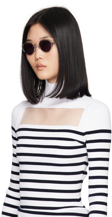 Solbriller Jean Paul Gaultier 56-5102 Round Sunglasses Grå | 24/30-U-LU009-X056-91, 3