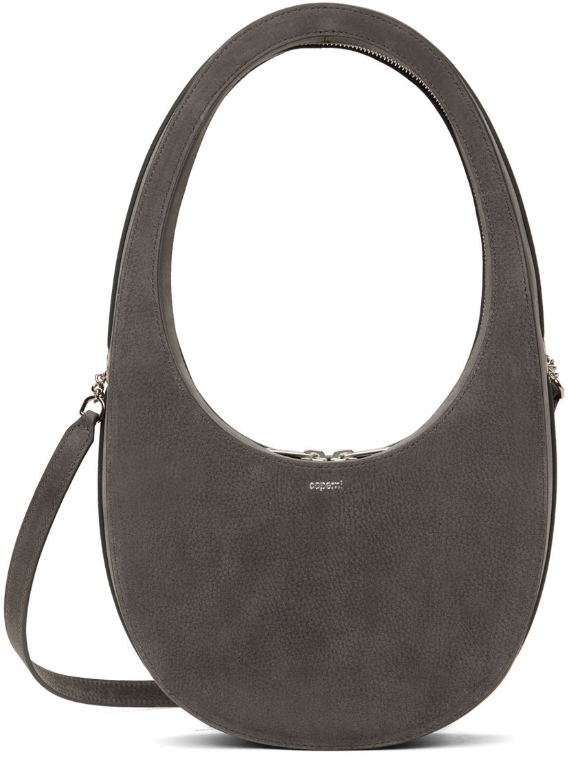 Håndtaske Coperni Coperni Crossbody Swipe Bag Grå | COPBA38F6001