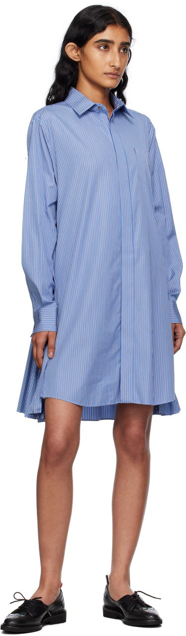 Kjole sacai Sacai Poplin Minidress Blå | 25-08003, 3