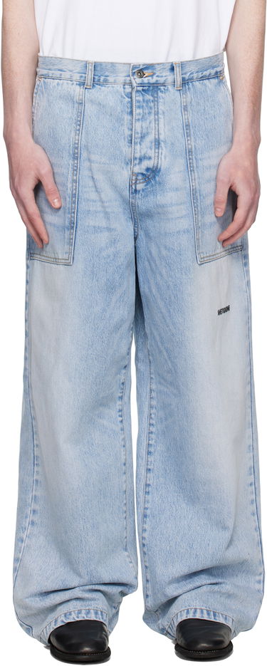 Jeans We11done We11done Carpenter Jeans Blå | WD-DP2-25-343-M-SK, 0