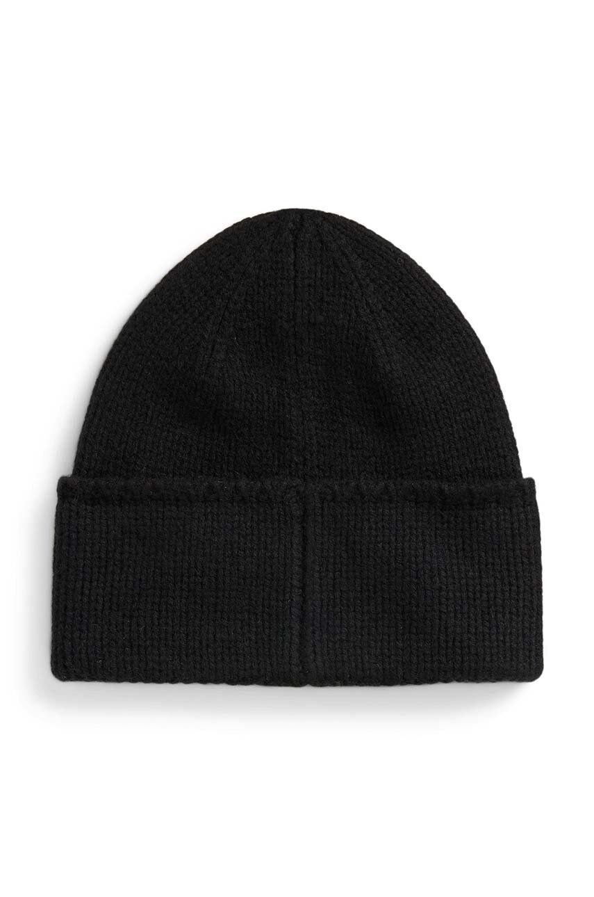 Beanie Polo by Ralph Lauren Wool Beanie Sort | 455954355, 1