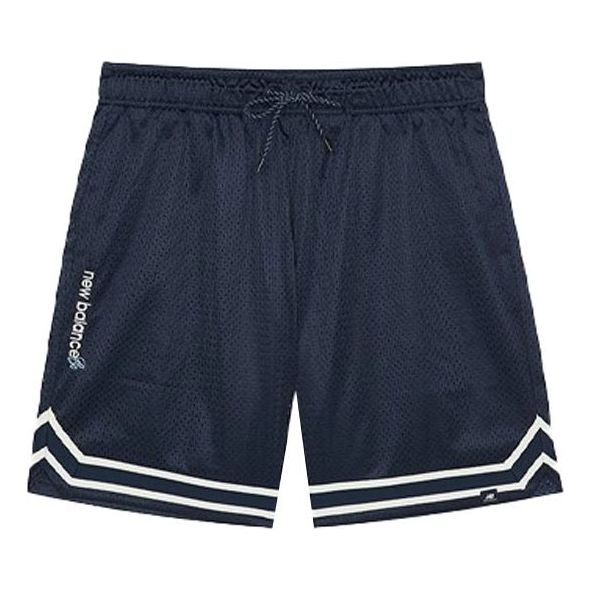 Shorts New Balance Made in USA Basketball Shorts Blå | MS13922-ECL, 0