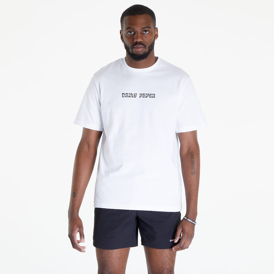 T-shirt DAILY PAPER Parnian T-Shirt Hvid | 2311066, 0