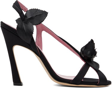 Tilbehør Blumarine Blumarine Sofia 120 Heeled Sandals Sort | 6A4513T038022222, 0