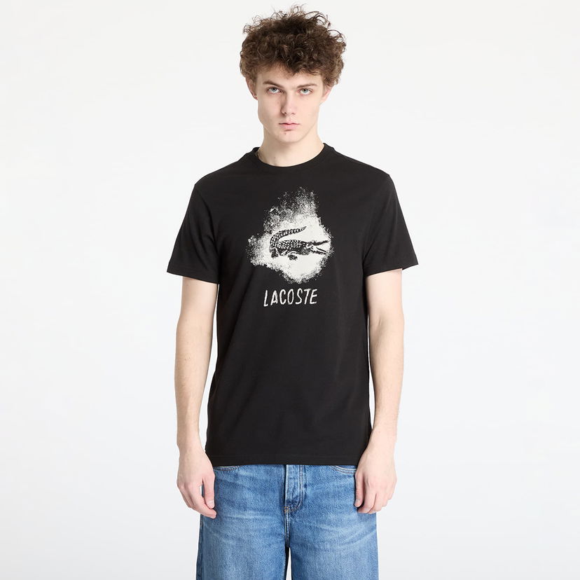 T-shirt Lacoste Lacoste Technical T-Shirt Sort | TH8917 031