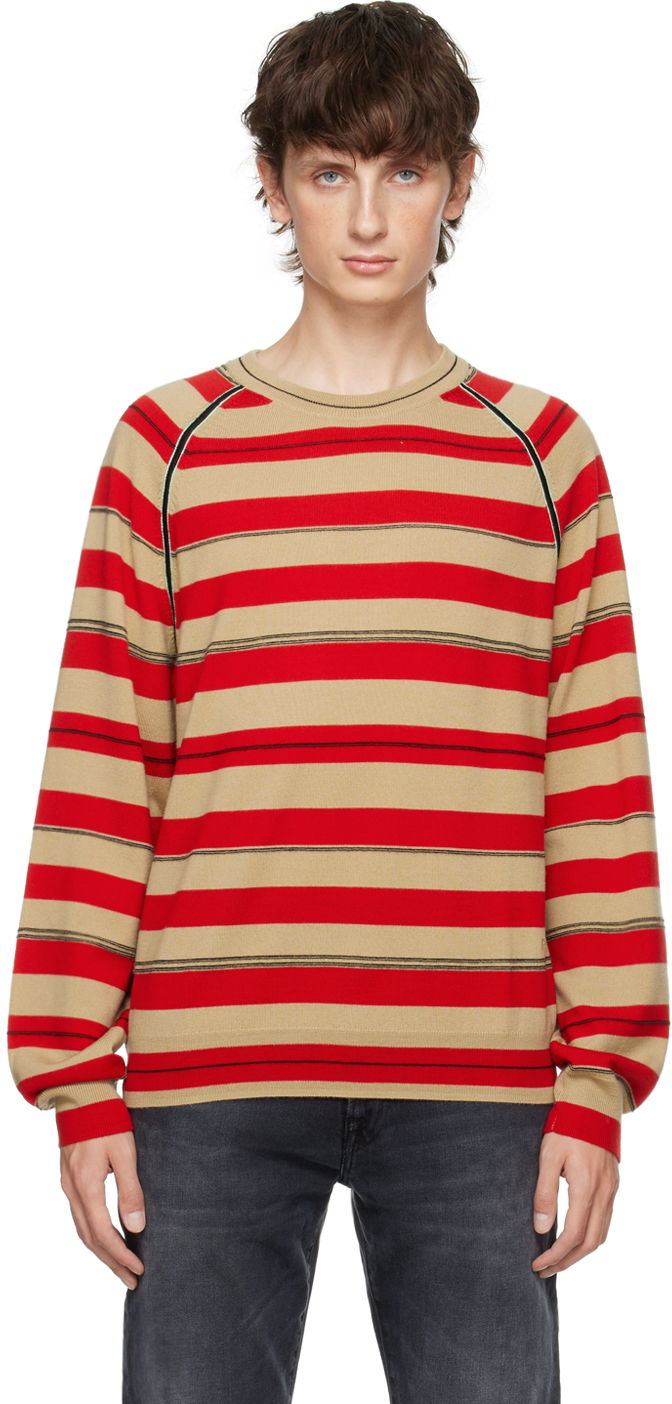 Sweater Paul Smith PS Paul Smith Striped Sweater Beige | M2R-217Y-L21863