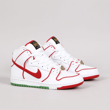 Sneakers og sko Nike SB Paul Rodriguez x Dunk High Premium SB "Boxing" Hvid | CT6680-100, 3