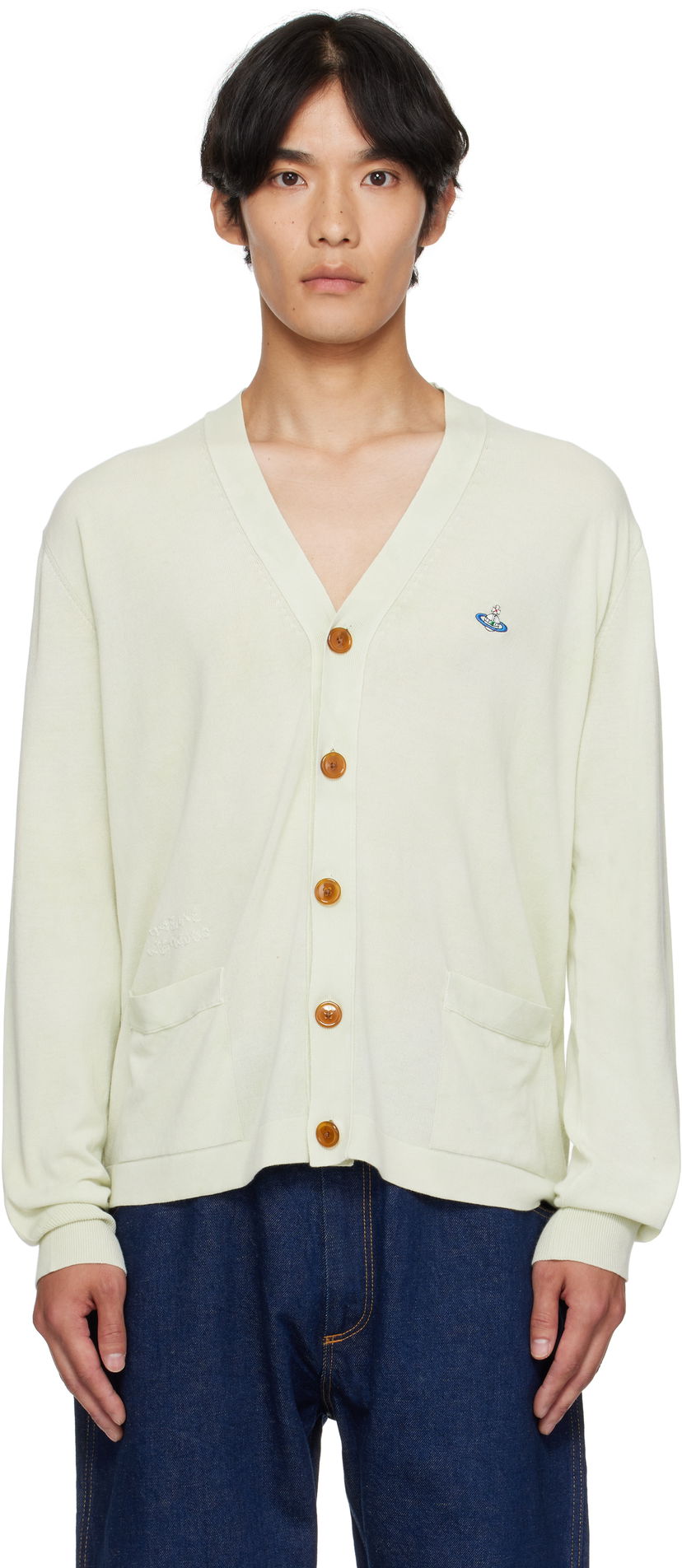 Sweater Vivienne Westwood Vivienne Westwood Alex Cardigan Grøn | 27010014-Y003K-