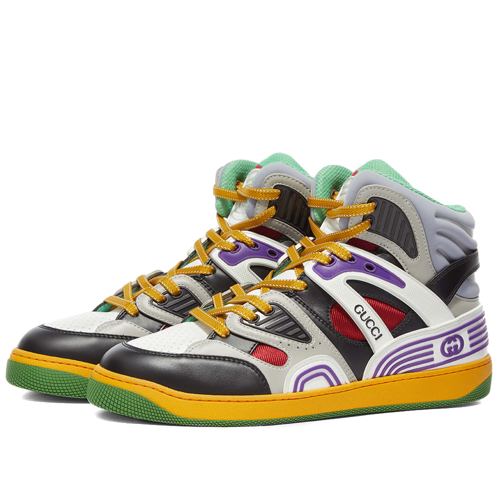 Sneakers og sko Gucci Basket Sneaker Multi Flerfarvet | 661303-2SH90-1072, 1