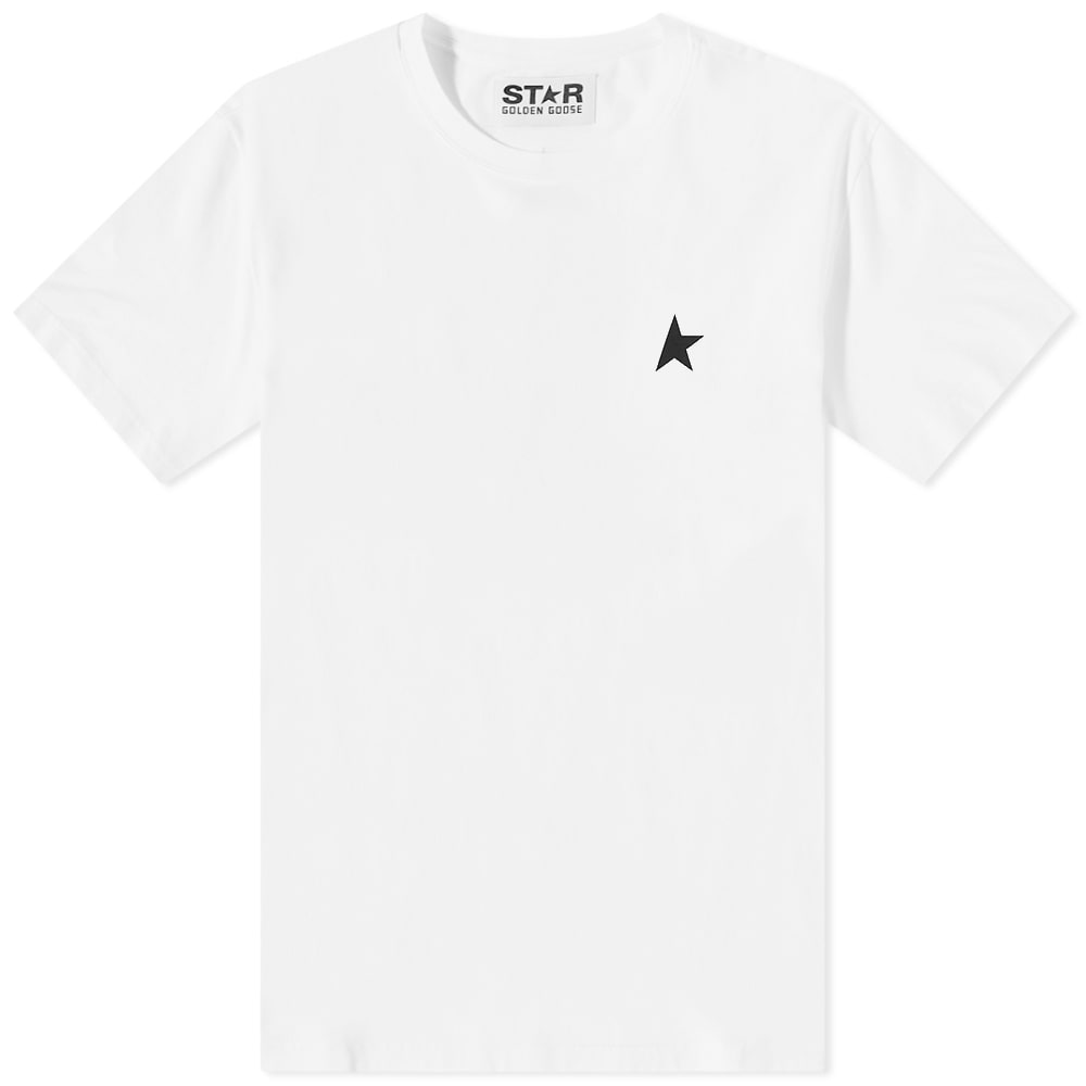 T-shirt Golden Goose Star Tee Hvid | GMP01220-P000865-11443, 0