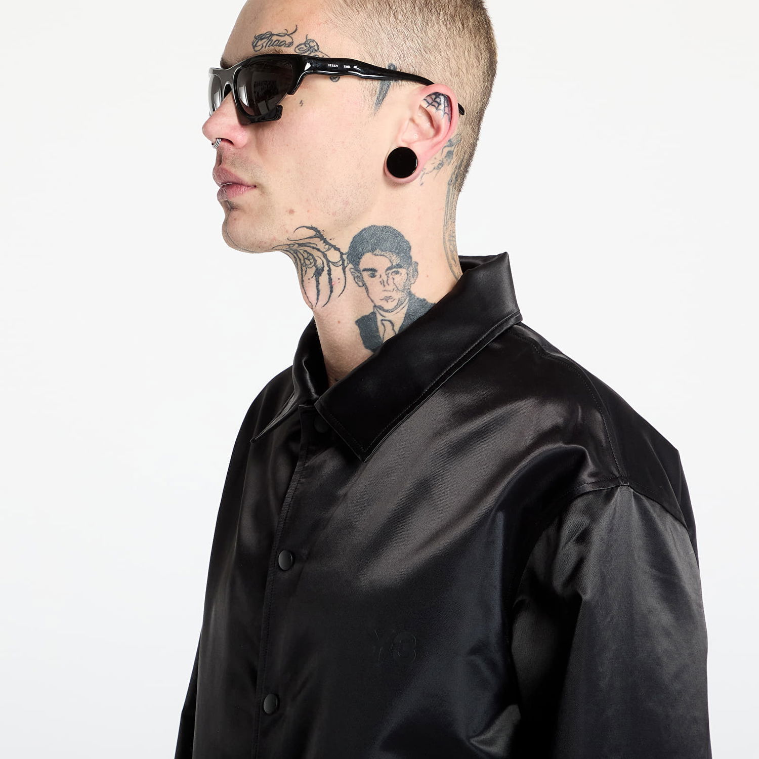Vindjakke Y-3 Y-3 Graphic Coach Jacket Sort | JN4883, 1
