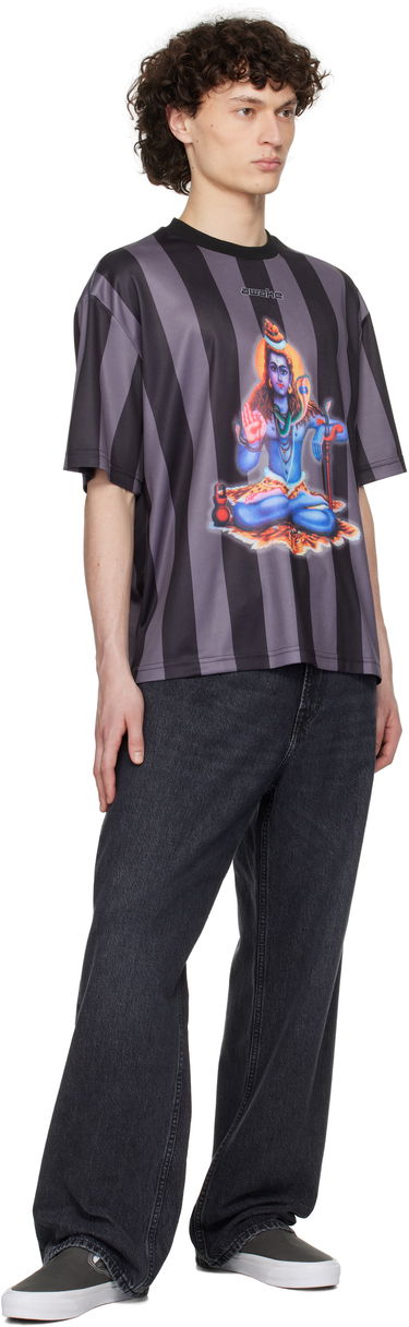 T-shirt Awake NY Awake NY Retro Soccer Jersey T-Shirt Sort | AWK-SP25-TP006, 3