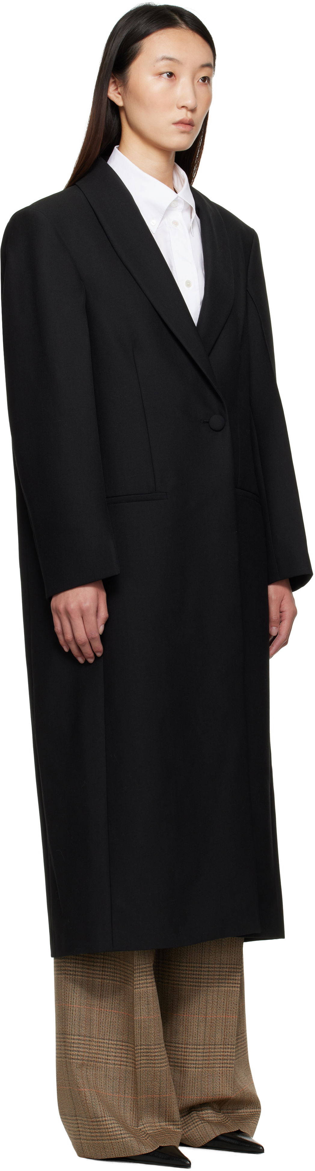 Frakker Róhe Róhe Signature Opera Coat Sort | 416-10-158, 1