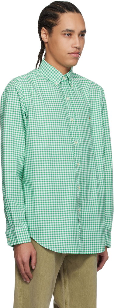 Skjorte Polo by Ralph Lauren Ralph Lauren Classic Fit Gingham Oxford Shirt Grøn | 710813021022, 1