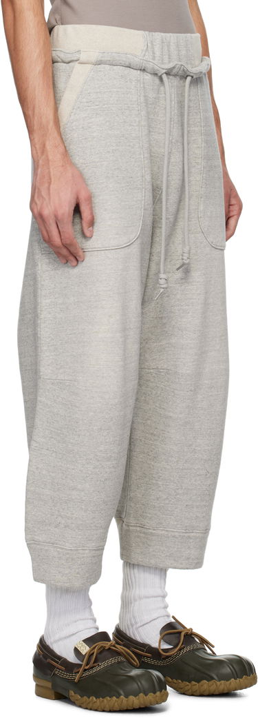 Joggingbukser R13 R13 Deconstructed Cropped Sweatpants Grå | R13MK254-001BH, 1