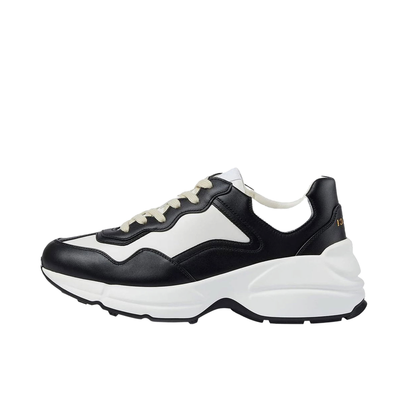 Sneakers og sko Gucci Rhyton White Black Sort | 721750 AAA9S 1094