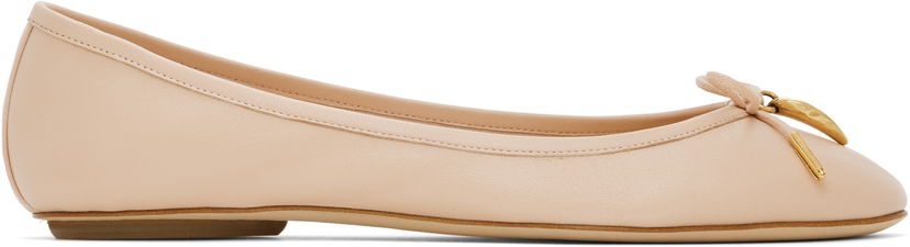 Sneakers og sko CHLOÉ Iris Ballerina Flats Beige | CHC25S08HQN