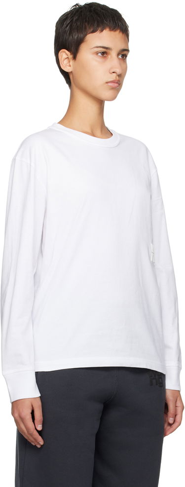 T-shirt Alexander Wang Puff Long Sleeve T-Shirt Hvid | 4CC3221356, 1