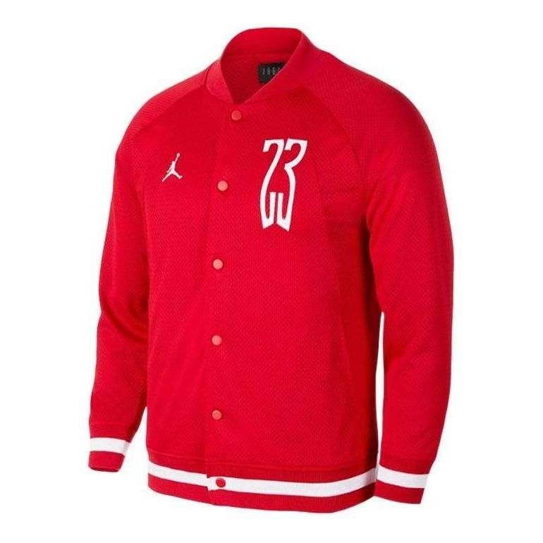Bomberjakke Jordan Jordan Last Shot Mesh Bomber Jacket Rød | AQ0617-687
