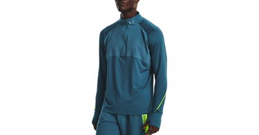 Sweatshirt Under Armour Qualifier Run 2.0 1/2 Zip Top Mørkeblå | 1365662-414, 1