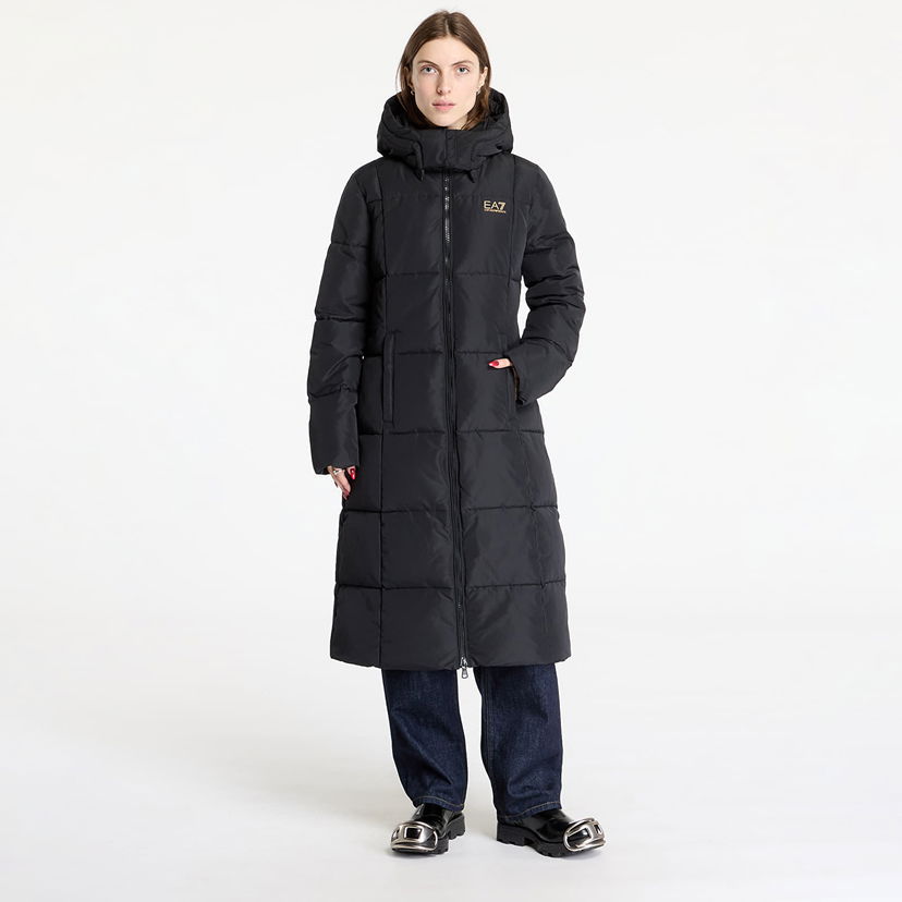 Frakker Emporio Armani Long Padded Coat Sort | 6DTL01TN8AZ0210