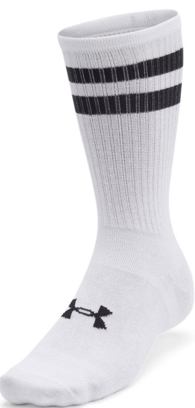Sokker Under Armour 6 Pack Essential Crew Socks Hvid | 1387058-101