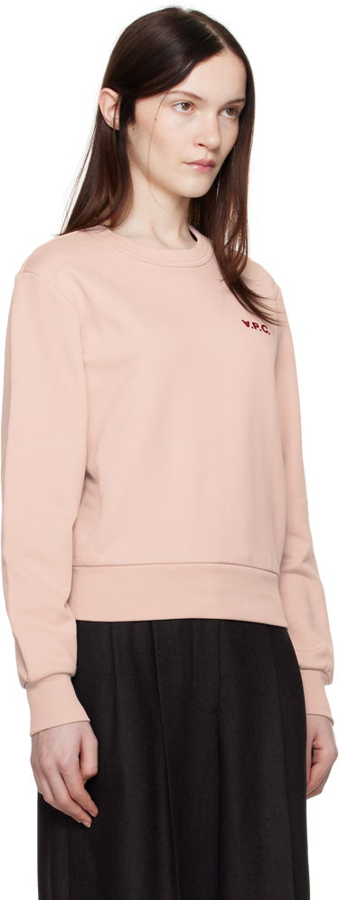 Sweatshirt A.P.C. Boxy Sweatshirt Lyserød | COHGO-F27918, 1