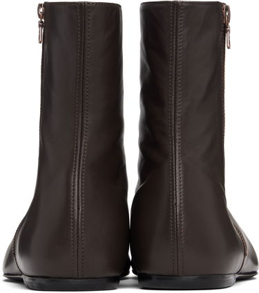 Sneakers og sko Dries Van Noten Dries Van Noten Leather Sock Boots Sort | 252-021709-112, 4