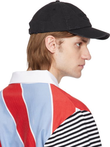 Kasket Charles Jeffrey Loverboy Charles Jeffrey LOVERBOY Distressed Logo Cap Sort | 54130501, 4
