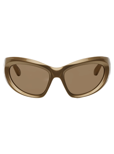 Solbriller Balenciaga Cat-Eye Sunglasses Beige | BB0228S