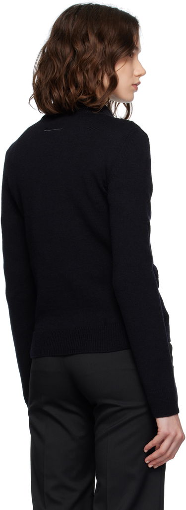Sweater Maison Margiela MM6 Maison Margiela Wool Knit Sweater Sort | S52HL0044 M13139, 2