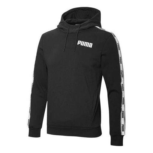 Sweatshirt Puma Tape Hoodie Sort | 845640-01, 0