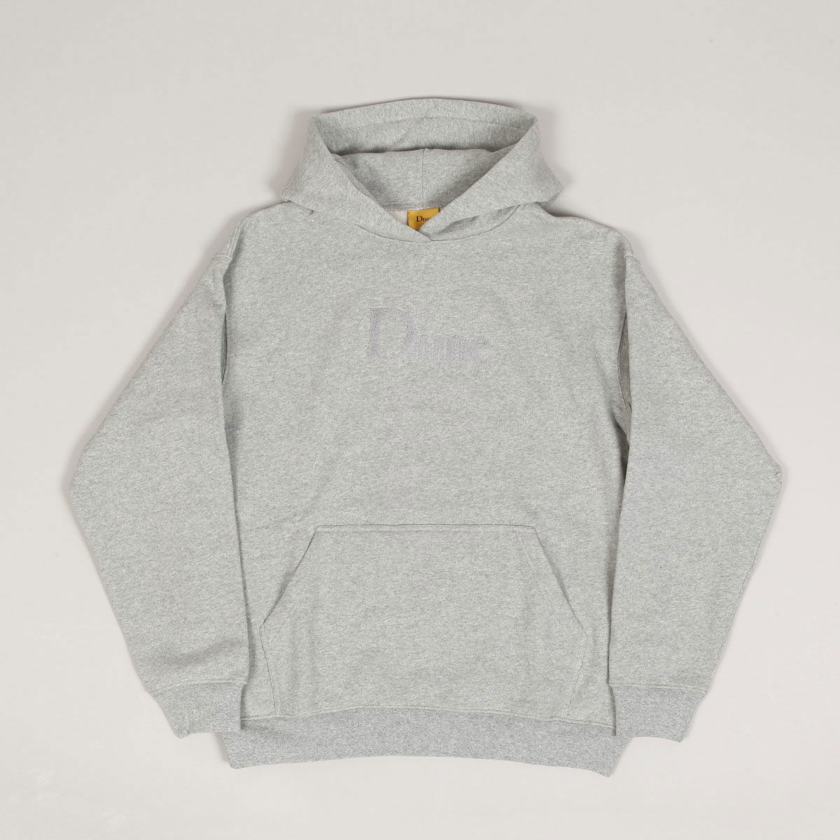 Sweatshirt Dime Clasic Chenille Logo Grå | DIME23D2F12GRY, 1