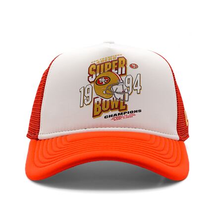 Hat New Era San Francisco 49ers NFL Super Bowl 9FORTY Trucker Cap One Size (56-59 cm) Rød | 60595295, 1