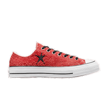 Sneakers og sko Converse Stussy x Chuck 70 Low "Poppy Red" Rød | A07664C, 1
