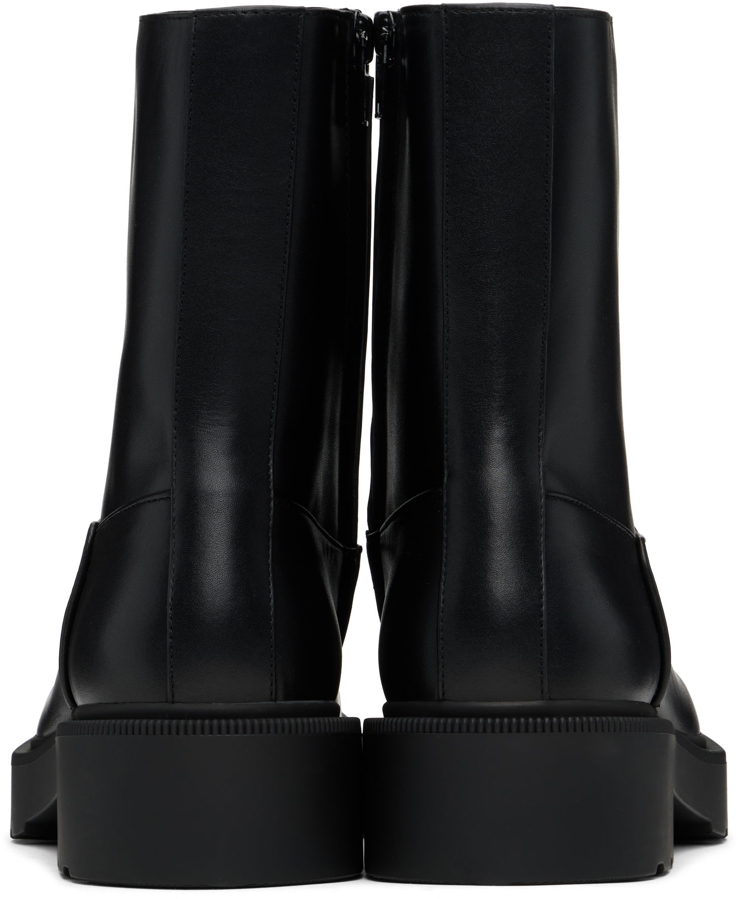 Sneakers og sko The Row Nobilis Platform Boots Sort | F1558-L58, 1