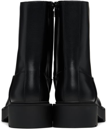 Sneakers og sko The Row Nobilis Platform Boots Sort | F1558-L58, 1