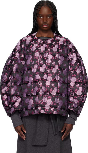 Puffer jakke Comme des Garçons Comme des Garçons Floral Quilted Jacket Lilla | GO-J032-051-1, 0