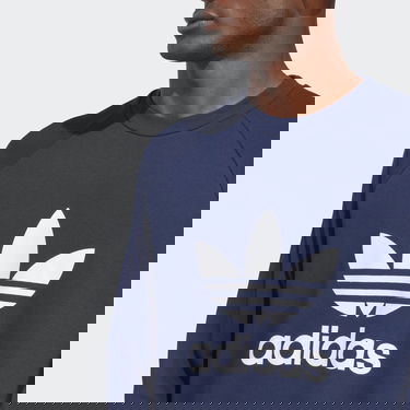 Sweatshirt adidas Originals Adicolor Classics Trefoil Crewneck Mørkeblå | IA4853, 2