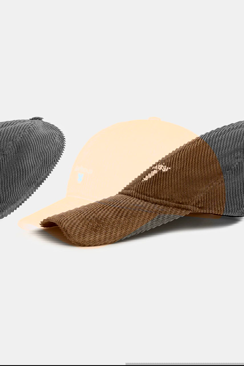 Kasket Barbour Preston Corduroy Baseball Cap Brun | MHA0911BE51, 0